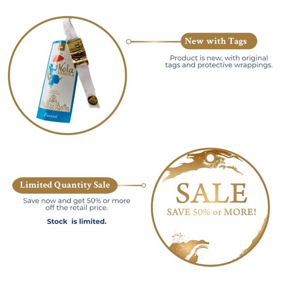 Pink with Black Encased Trim with Scalloped Edge Parasol (Cosmetic Blemish) - Picture 2 of 9